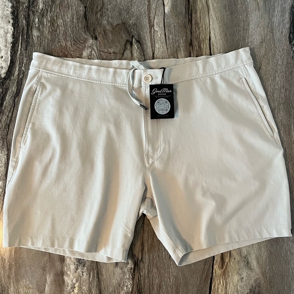 Good Man BRAND Plus Size 3XL Silver 6.5" Flex Pro Jersey Shorts Gray - Picture 5 of 16